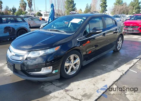 2015 Chevrolet Volt из США, поврежденный, VIN 1G1RD6E4XFU122773